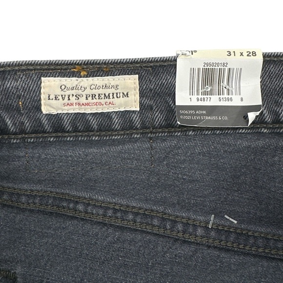 NWT Anthropologie Levi's Premium 501 High Rise Skinny Distressed Jeans Size 31 - Picture 4 of 10